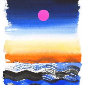 Sunset illustration
