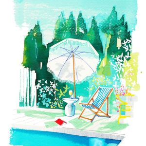 Garden with Swimming Pool