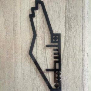 Palestine map فلسطين Wall Art